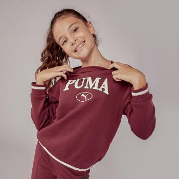 Sweatshirt Fille Puma Grenat Squad 16