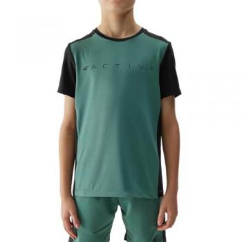Camiseta sin mangas para niño 4F verde