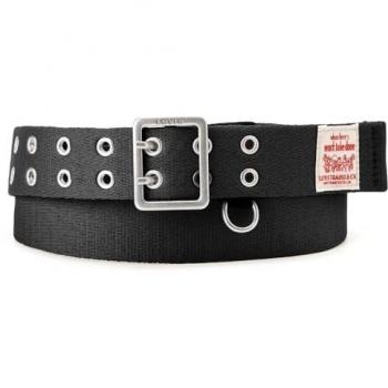 Levi's Men's Classic Overlap Workwear Belt in Black