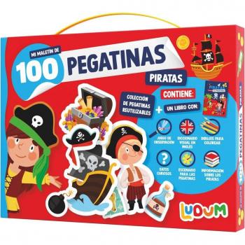 Maletín de 100 pegatinas Ludum
