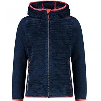 CMP Forro Polar Infantil con Capucha 32p1245 Azul