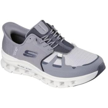 Grey‑Charcoal GlideStep Pro Men's Comfort Shoe