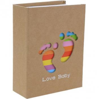 6 Zoll 100 Blatt Erinnerungsalbum für Babywachstum
