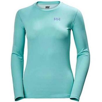 Helly Hansen Damen Langarm‑Hoodie „Lifa Active Solen“ in Glacier Blue (XL) – 49352