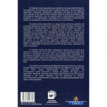 Economía y política de gestión del agua en la agricultura