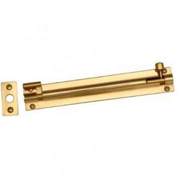 Necked Bolt, Polished Chrome Finish – 6 in × 1 in