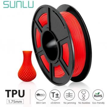 Filament TPU 1.75 mm – Matériau d’impression 0.5 kg doux