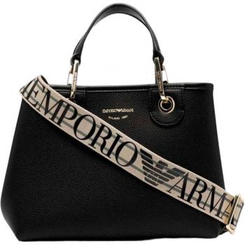 Giorgio Armani Women's Synthetic Shoulder Bag, Black, ONE SIZE