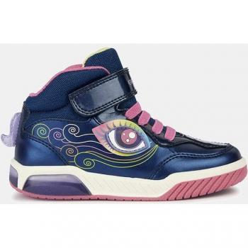 Jouet Geo‑Inek Bleu 26 – Chaussure fille – Cuir nacré, multicolore