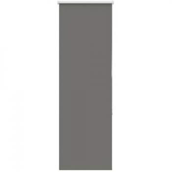 VidaXL 55x130 cm Grey Fabric Roller Blind