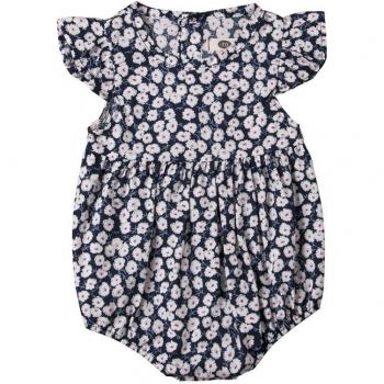 Newborn Baby Girl Playsuit with Ruffles