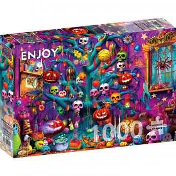 Legpuzzel Amusement-Puzzel Nachtmerrie Villa (1000)