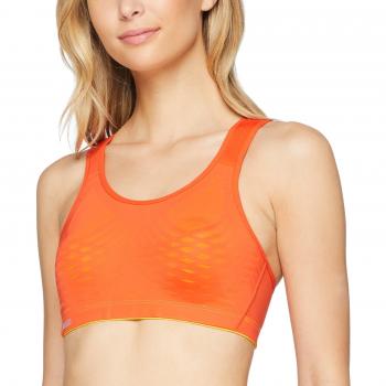 Ultimate Fly Bra Sujetador Deportivo Shock Absorber, Multicolor (Grenadine/Jaune Royal 08w)