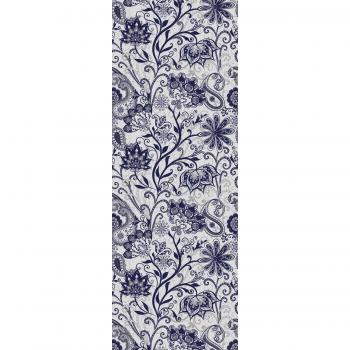 Queence Vinyltapete Felice, glatt, selbstklebend, floral, 90x250cm, kinderleichte Anbringung