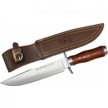 Coltello Urial 19CO: Cacciatore di Qualità con Manico in Legno e Tappo Acciaio