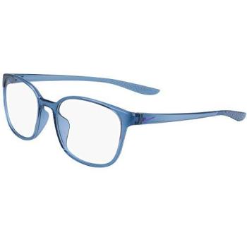 Nike Women’s 7026‑412 Blue Eye Glasses, Blue‑Light Filter, 52 mm