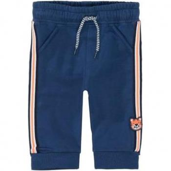 Pantalon STACCATO en tissu de survêtement marine