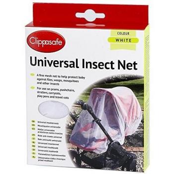 NEW CLIPPASAFE INSECT NET FITS  BABYSTYLE PRESTIGE PRAM OR PUSHCHAIR