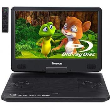 NAVISKAUTO Portable Blu Ray DVD Player with 1080P MP4 Video