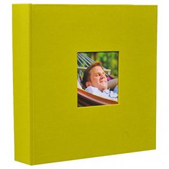 Henzo MIKA Fresh Fotoalbum in Hellgrün – 25 × 24,5 × 3 cm