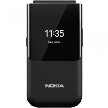 Nokia 2720 Flip – Schwarzes Dual‑SIM-Modell mit 4 GB Speicher und 512 MB RAM – TA‑1175