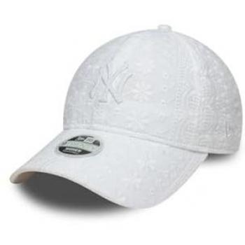 New Era Frauen Cap 9Forty Floral Broderie NY Yankees Weiß