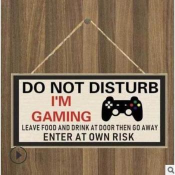 Placa Colgante de Juegos