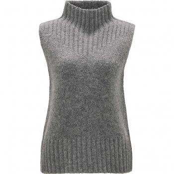 OPUS Damen Strickpullunder Pogeti grau, Größe 40