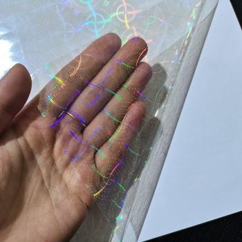 Papel Plástico Holograma 210x297mm