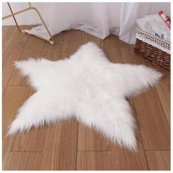 Alfombra Pluche Stella 90 × 90 cm, Juego de Colores