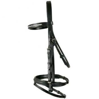 PFIFF Cornwall 100630‑60 Bridon Frontal Noir en Tresse