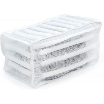 Caja Blanca Acolchada para Lavado de Calzado