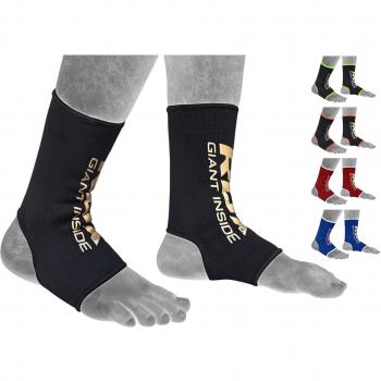 Oeko-Tex® Certified Black RDX Ankle Compression XL Sleeve