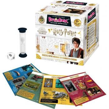 Jeu de cartes et de mémoire : BrainBox Harry Potter