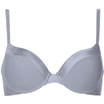 Triumph Cotton Feel Body Make-up Bra Bluish Gray 32B