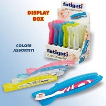 Set di Custodie Porta Spazzolino Colorate 24 Unità
