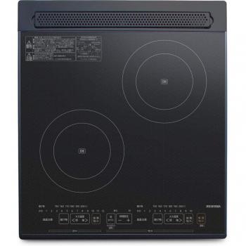 IRIS OHYAMA IH 200V Two Burner Cooking Unit with Built‑In Child Safety & 12‑Level Heat Control