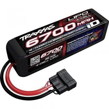 Traxxas Pack batterie LiPo 14,8 V 6700 mAh 2890X 25 C – Softcase iD S146791