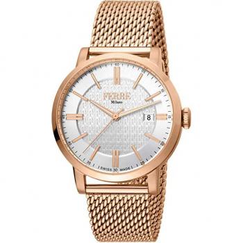 Ferrè Milano FM1G156M0061 Analog Quartz Watch in Pink Gold