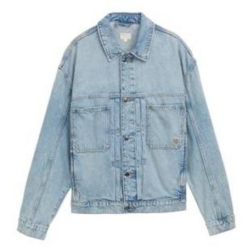 Tom Tailor Denim Anorak Jeansjacke für Herren, relaxed Fit
