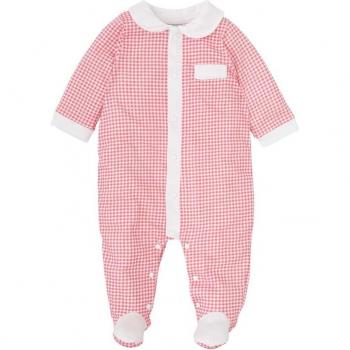 Tee bebé niño estilo vichy, algodón 100%