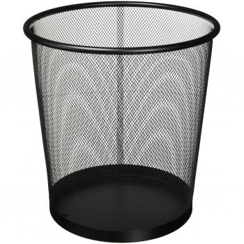 Office Depot 15 L Black Wire Mesh Waste Bin