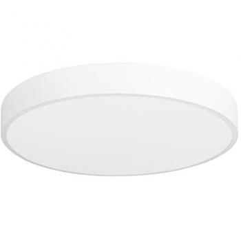 Plafonnier extérieur LED 60cm Blanc Acier 4000K