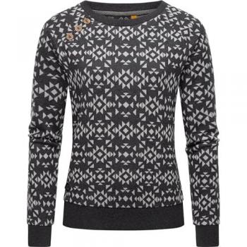 Ragwear Damenpullover Darria Aztec Grau Regular Fit S