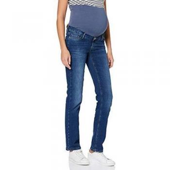 ESPRIT Maternity Jeans „Used‑Look“ mit Rundhemd-Überbauchbund