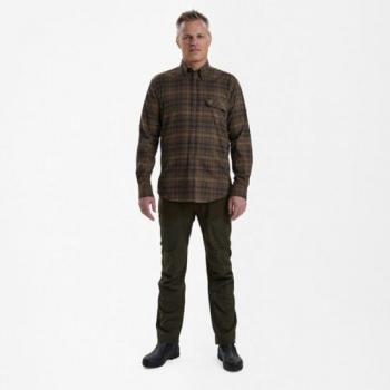 Chemise Deerhunter Eric Vert à Carreaux 45-46