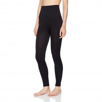FM London Women's High Waisted Shaper Leggings in Black
