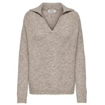 ONLY Strickpullover ONLMAGGIE Beige XL für Damen