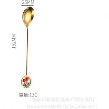 304 Stainless Steel Multi-Purpose Fruit Fork and Spoon