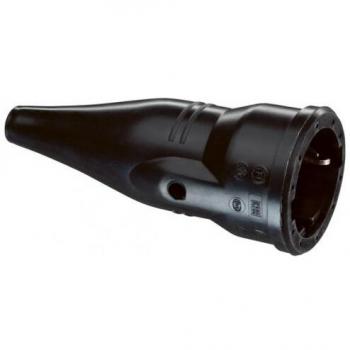 ABL Rubber Coupling with Earth Connection IP44 3x1.5mm² Orange Red Black